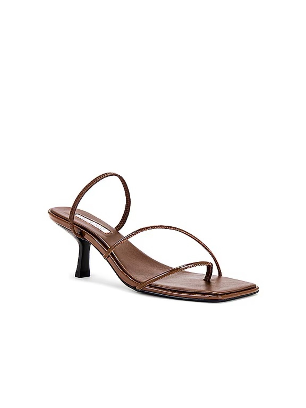 Tony Bianco Ruma Brown Kitten Heel Sandals NIB Sz 9
